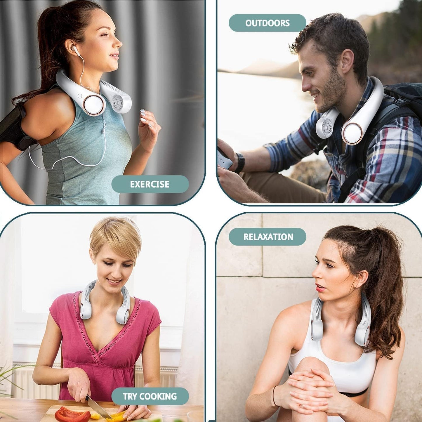 Portable Neck Fan