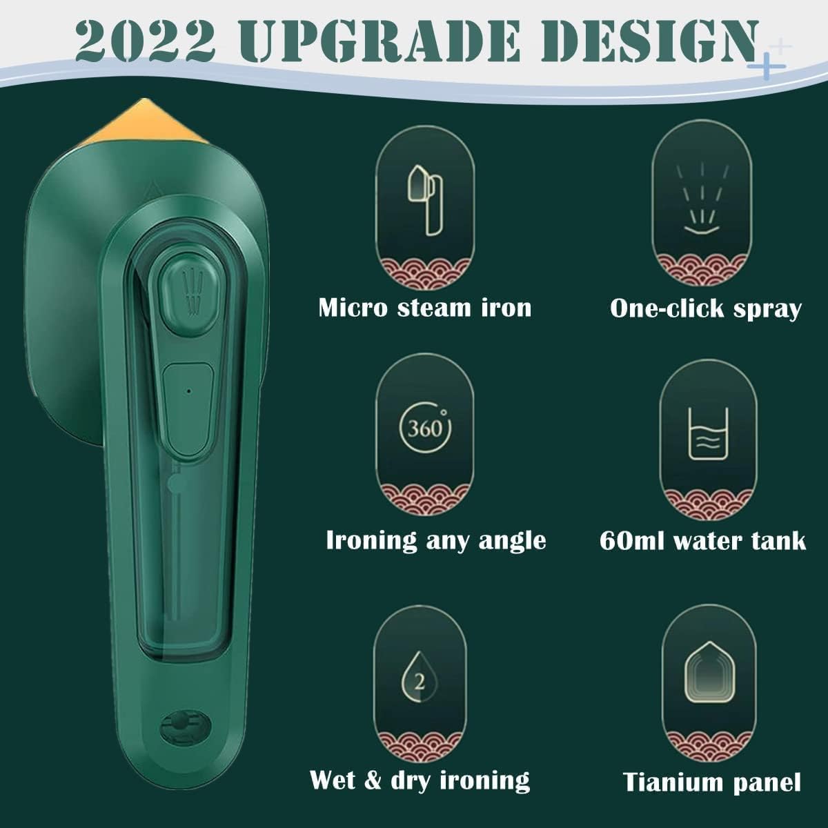Portable Travel Steamer for Clothes