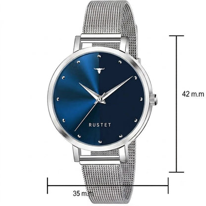 Women's Blue Casual Analog Watch