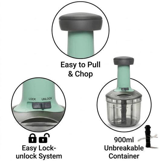 650ML Hand Press Chopper