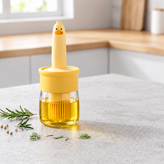 Oil Dispenser with Brush