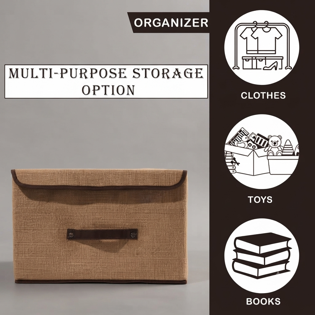 2 Large Storage Basket Bins