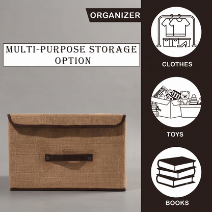 2 Large Storage Basket Bins