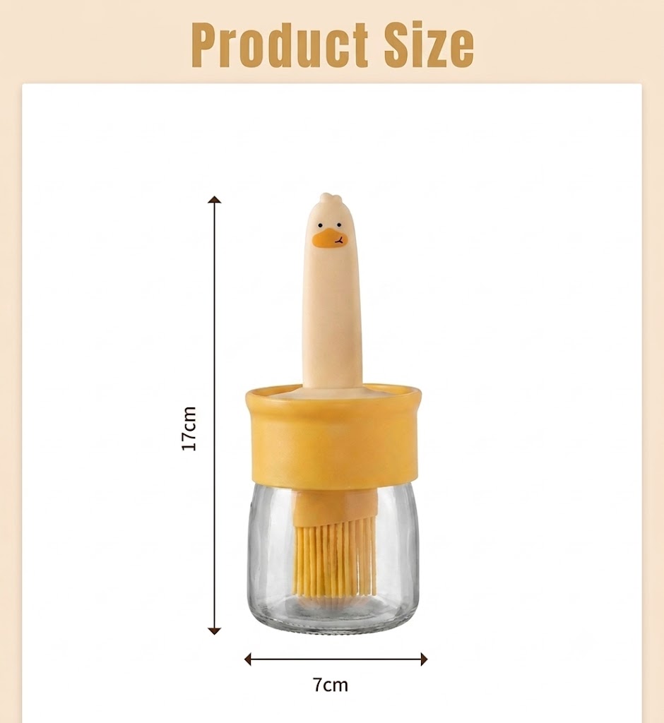 Oil Dispenser with Brush