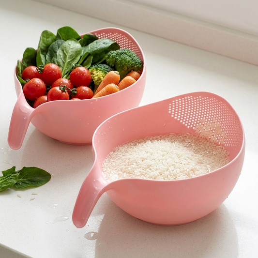 2 pcs Rice Rinse Bowl