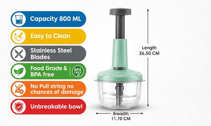 650ML Hand Press Chopper