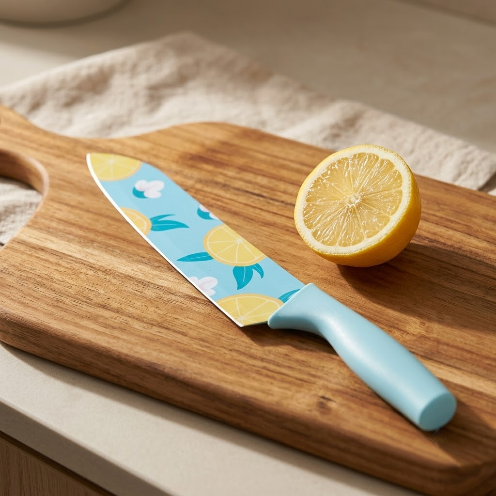 Printed Knife Set for Kitchen