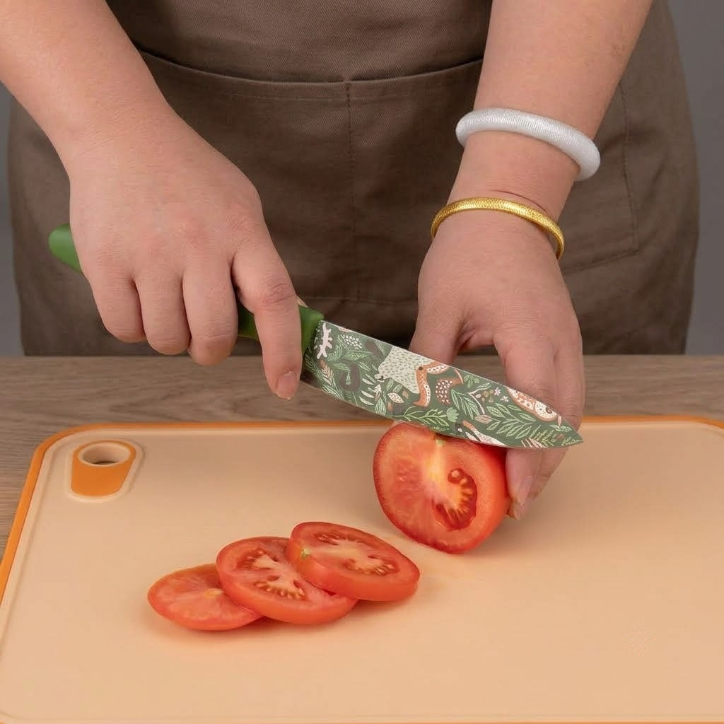 Floral Print Knife Set